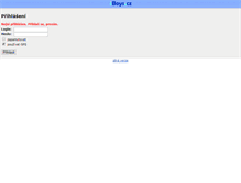 Tablet Screenshot of m.iboys.cz